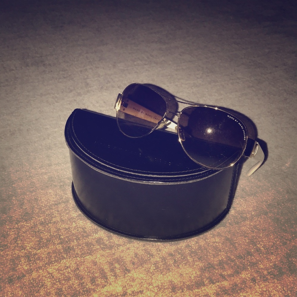 Marc by Marc Jacobs Aviator Sunglasses